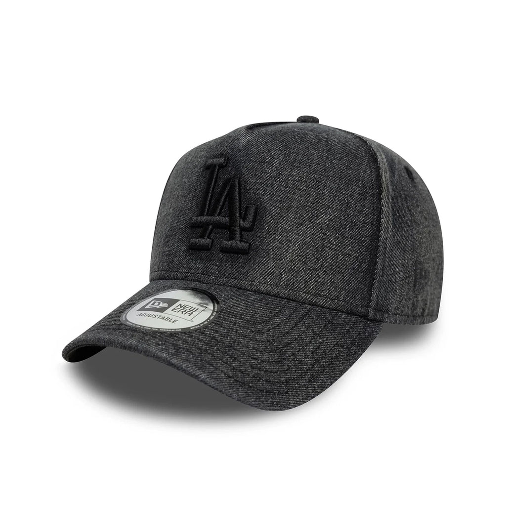 NEW ERA Los Angeles Dodgers Black Denim Frame Cap 60771820