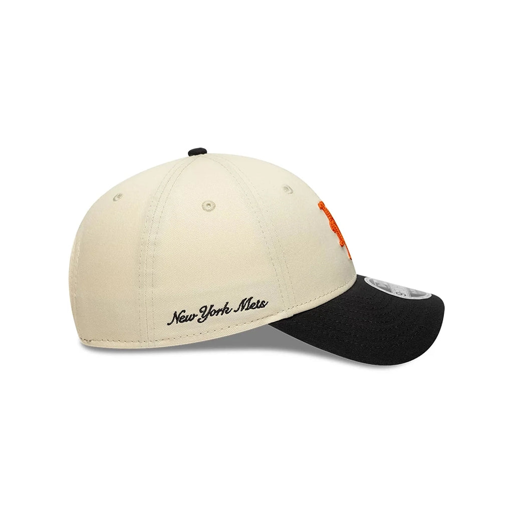 NEW ERA NY Mets Side Script 9FORTY MC Cap Navy Beige