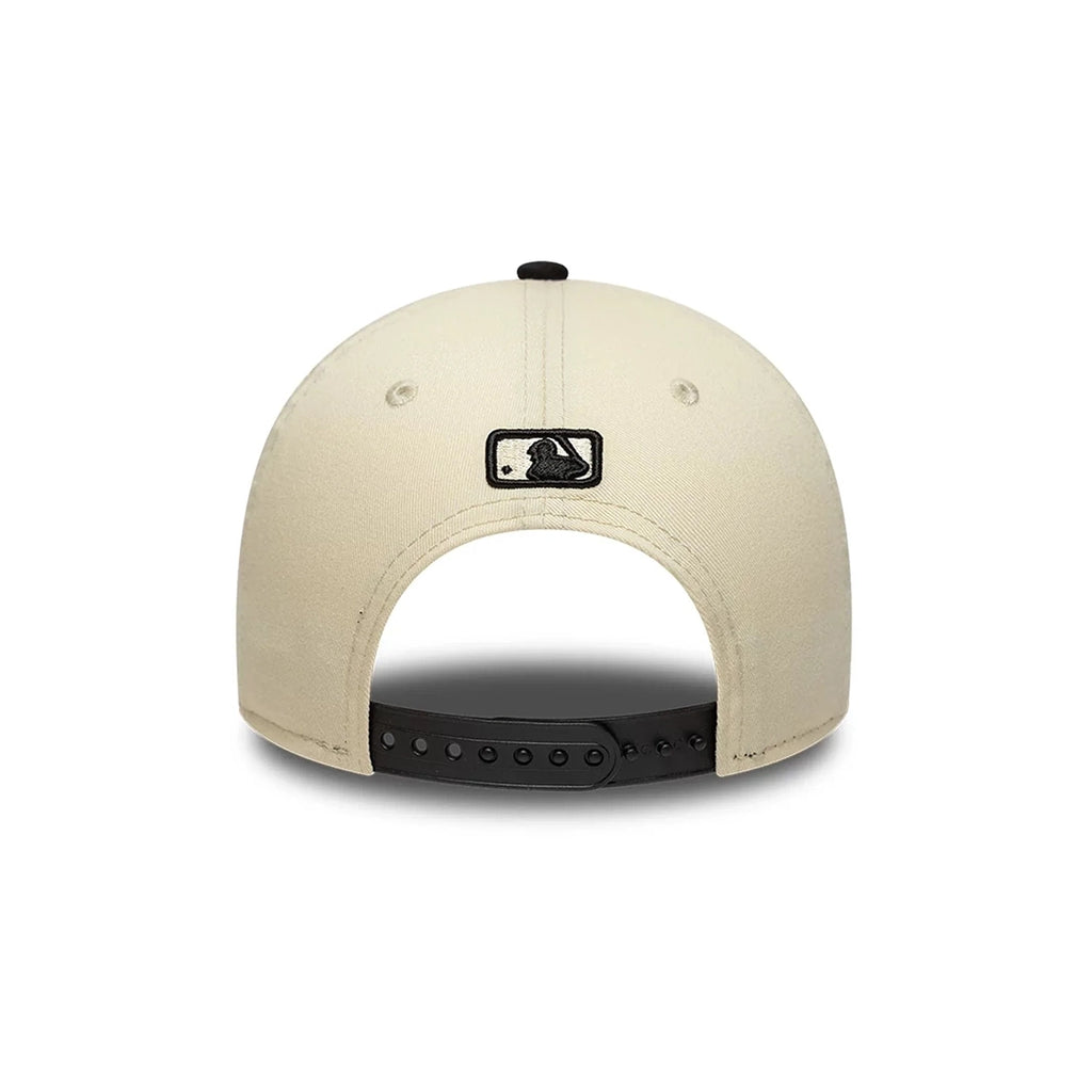 NEW ERA NY Mets Side Script 9FORTY MC Cap Navy Beige