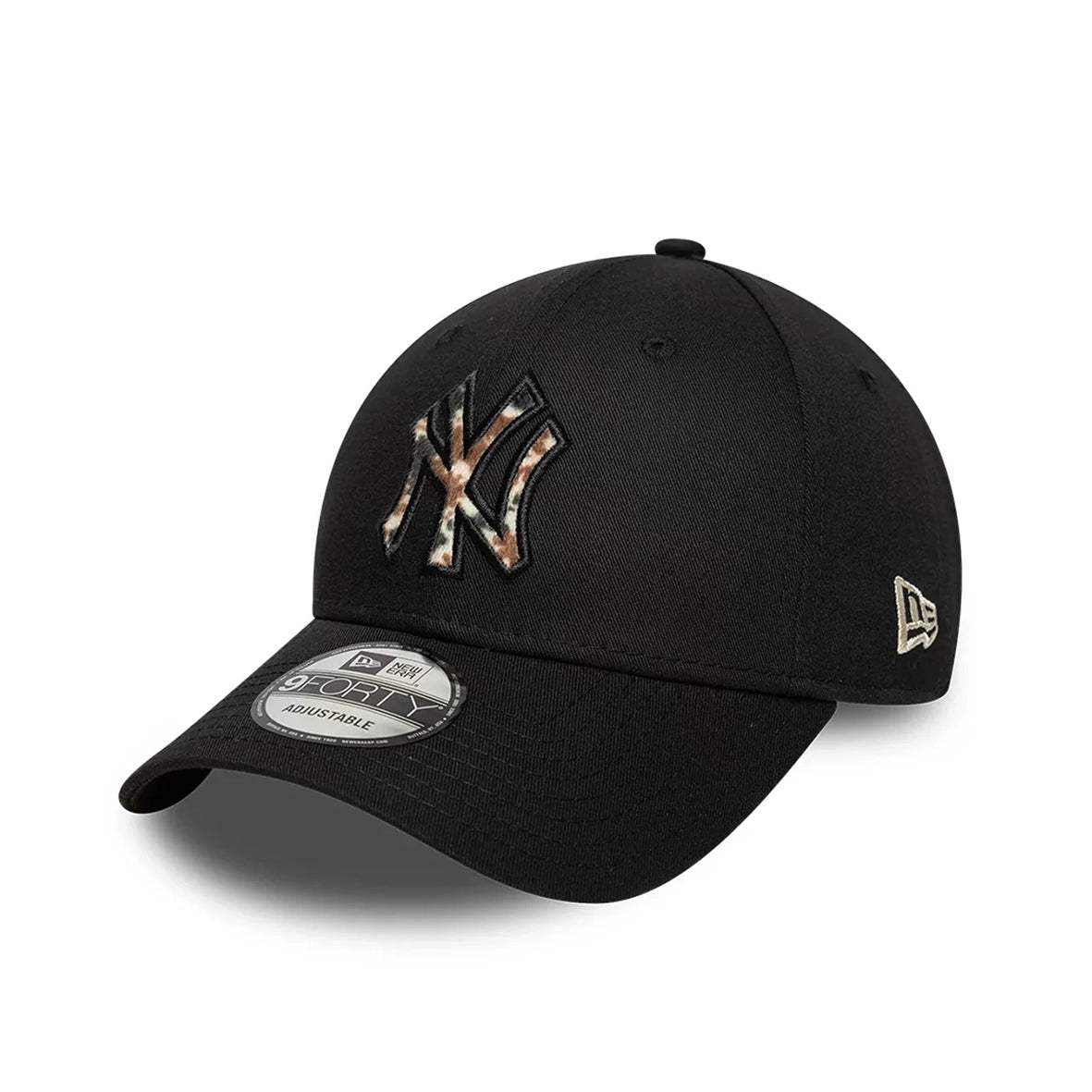 NEW ERA NY Yankees Animal Print Black 9FORTY Adjustable Cap 60844109