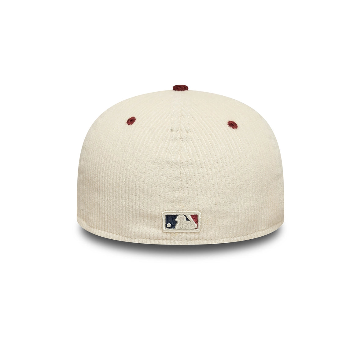 NEW ERA NY Yankees Beige Red MLB Cord 59FIFTY LP Fitted Cap