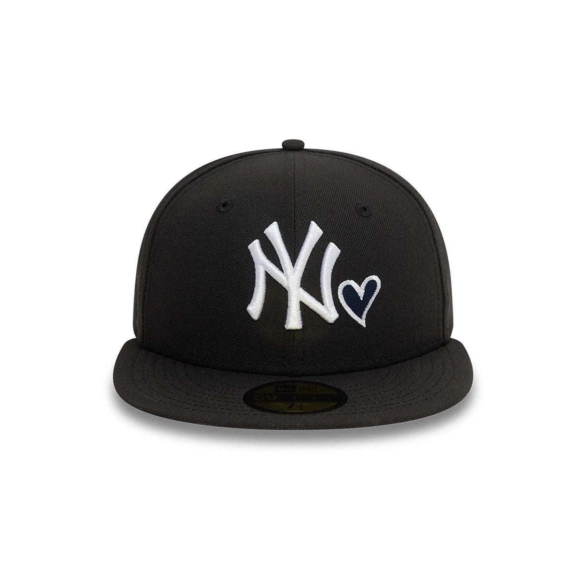 NEW ERA NY Yankees Black White Heart Icon 59FIFTY Fitted Cap 60943447