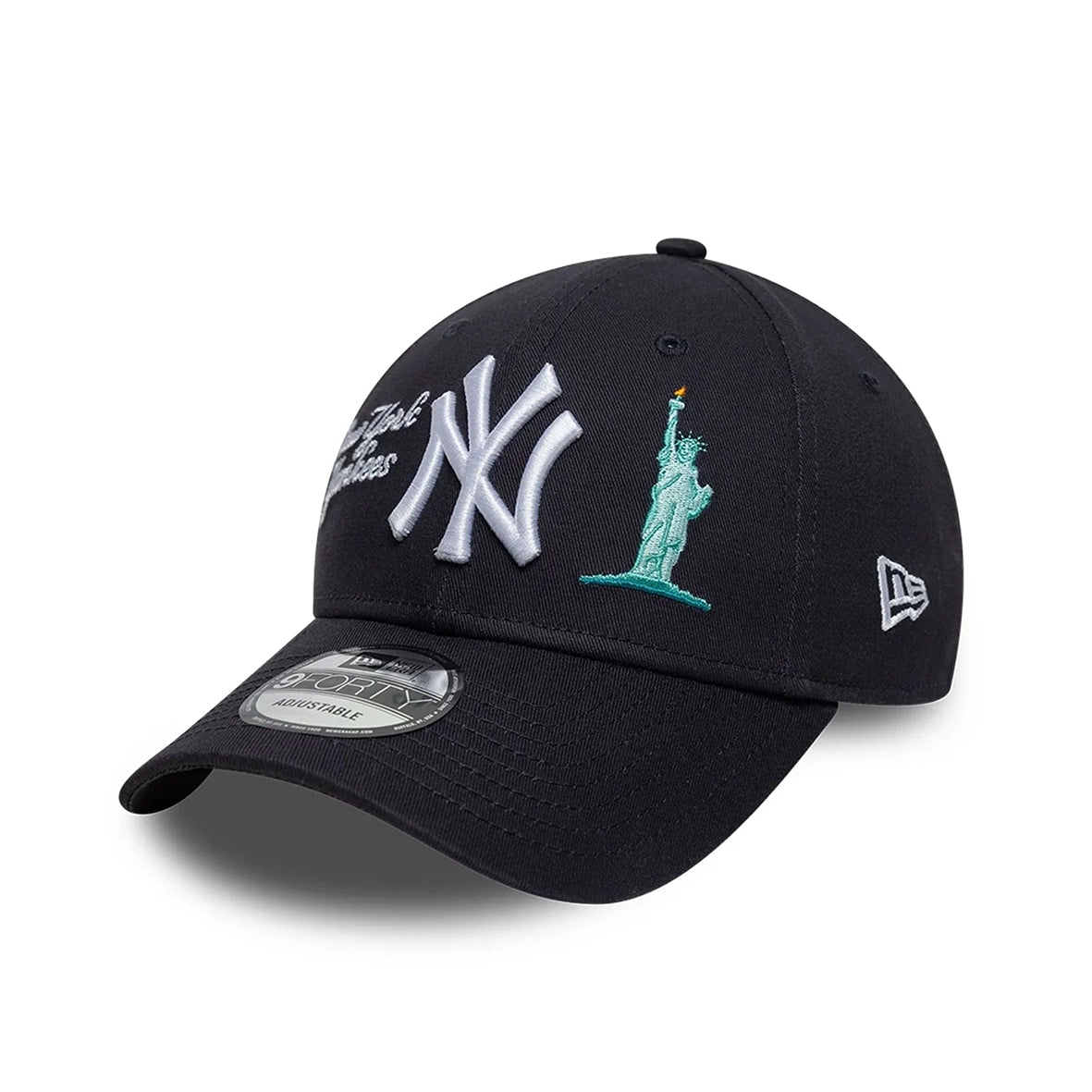 NEW ERA NY Yankees City Icon 9FORTY Cap Navy White 60856324