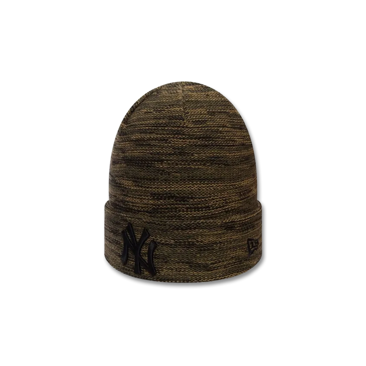 NEW ERA NY Yankees Cuff Knit Camo Black Beanie 80524585 MARL CUFF NEYYAN