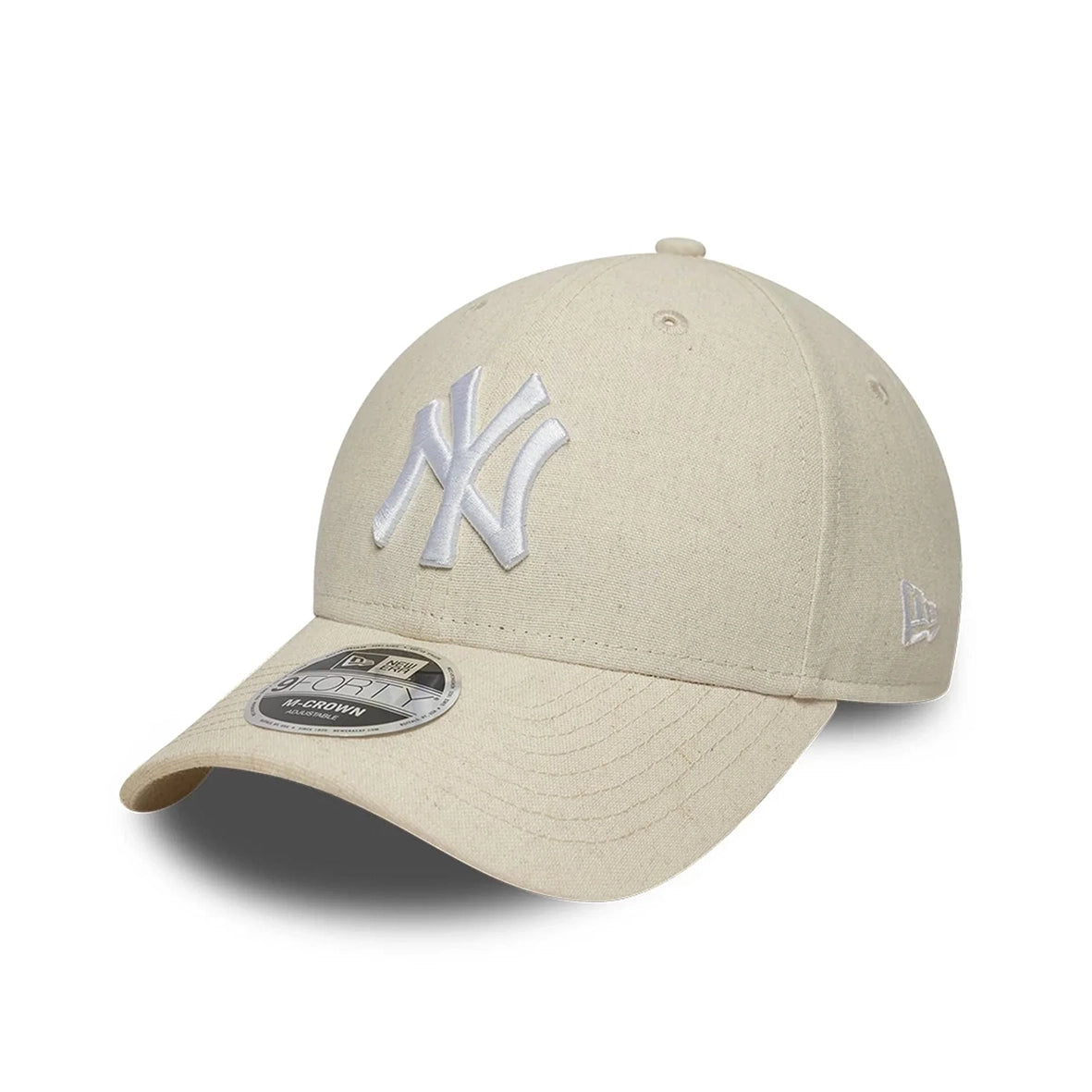 NEW ERA NY Yankees Linen 9FORTY MC Cap Stone Beige 60856285
