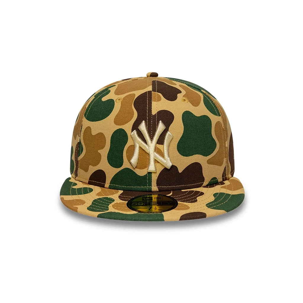NEW ERA NY Yankees MLB Camo Beige 59FIFTY Fitted Cap