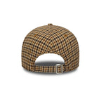 NEW ERA NY Yankees MLB Check Beige 9TWENTY A-Frame Adjustable Cap 60915795