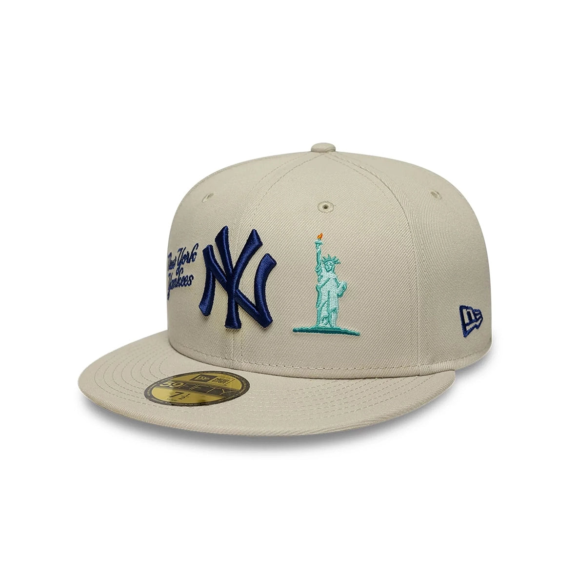 NEW ERA NY Yankees MLB City Icon Light Beige 59FIFTY Fitted Cap