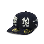 NEW ERA NY Yankees MLB Historic Navy Low Profile 59FIFTY Fitted Cap 60915799
