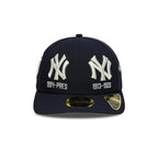 NEW ERA NY Yankees MLB Historic Navy Low Profile 59FIFTY Fitted Cap 60915799