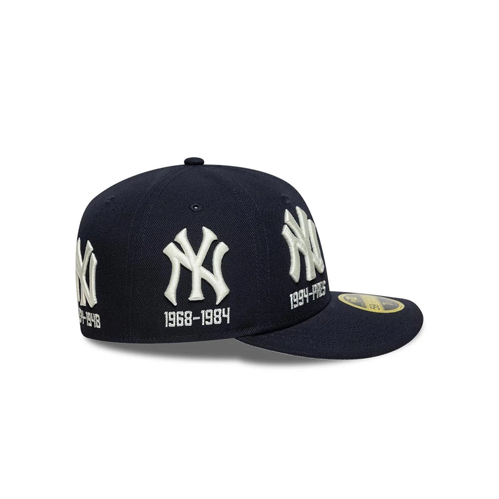 NEW ERA NY Yankees MLB Historic Navy Low Profile 59FIFTY Fitted Cap 60915799