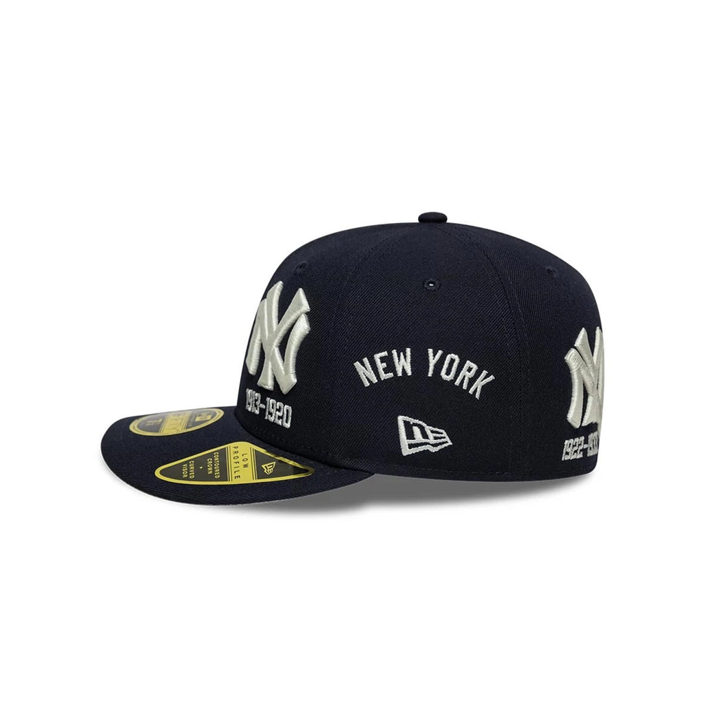 NEW ERA NY Yankees MLB Historic Navy Low Profile 59FIFTY Fitted Cap 60915799