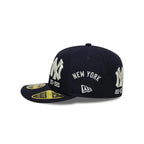 NEW ERA NY Yankees MLB Historic Navy Low Profile 59FIFTY Fitted Cap 60915799