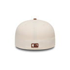 NEW ERA NY Yankees MLB League Essential Cream & Brown 59FIFTY Fitted Cap 60951074