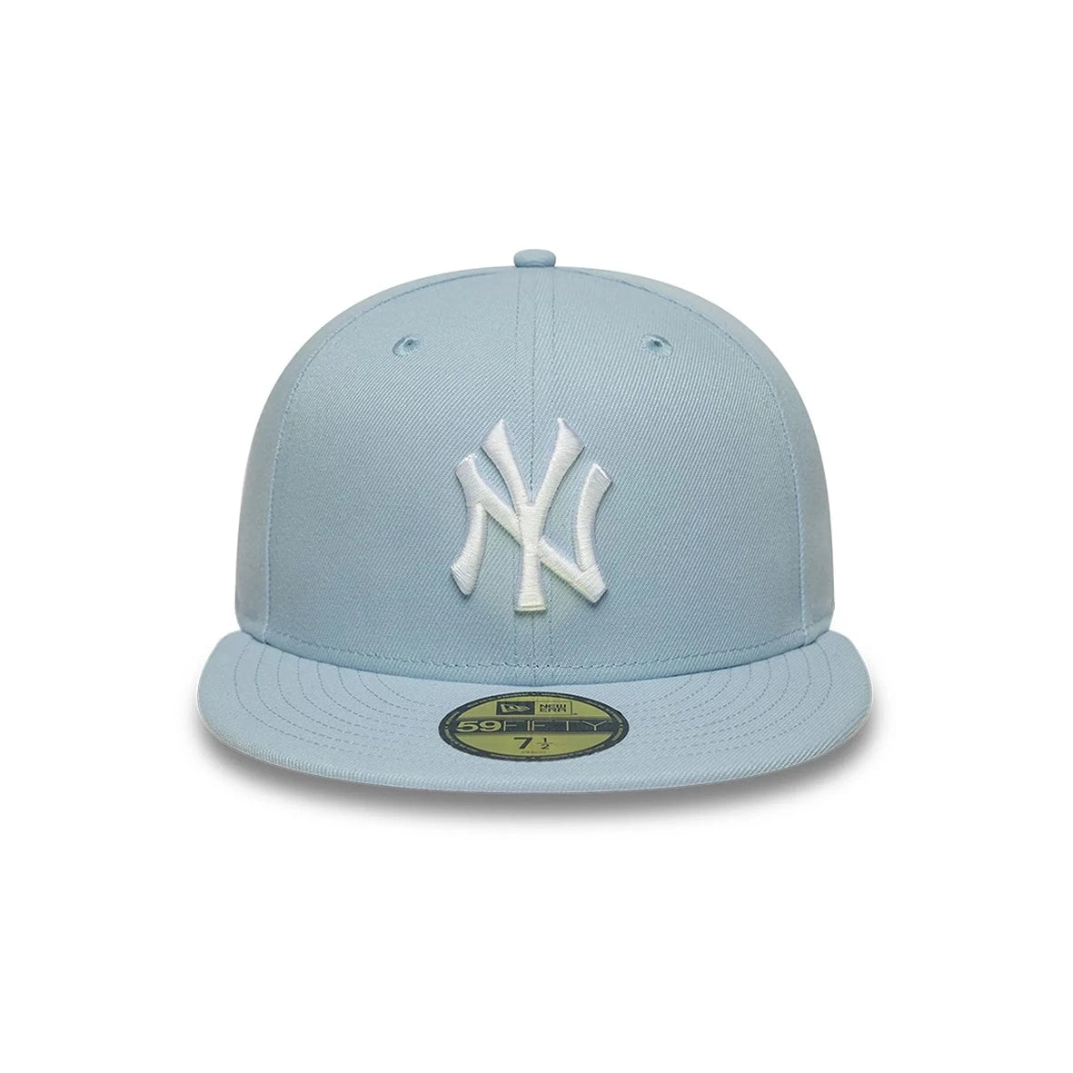 NEW ERA NY Yankees MLB League Essential Pastel Blue 59FIFTY Fitted Cap