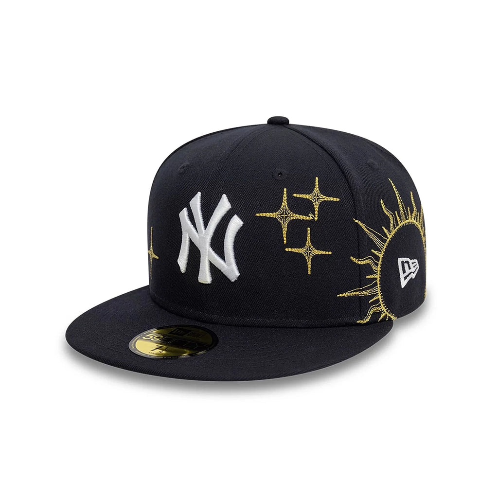 NEW ERA NY Yankees Navy MLB Zodiac 59FIFTY Fitted Cap 60580489