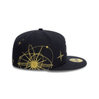 NEW ERA NY Yankees Navy MLB Zodiac 59FIFTY Fitted Cap 60580489