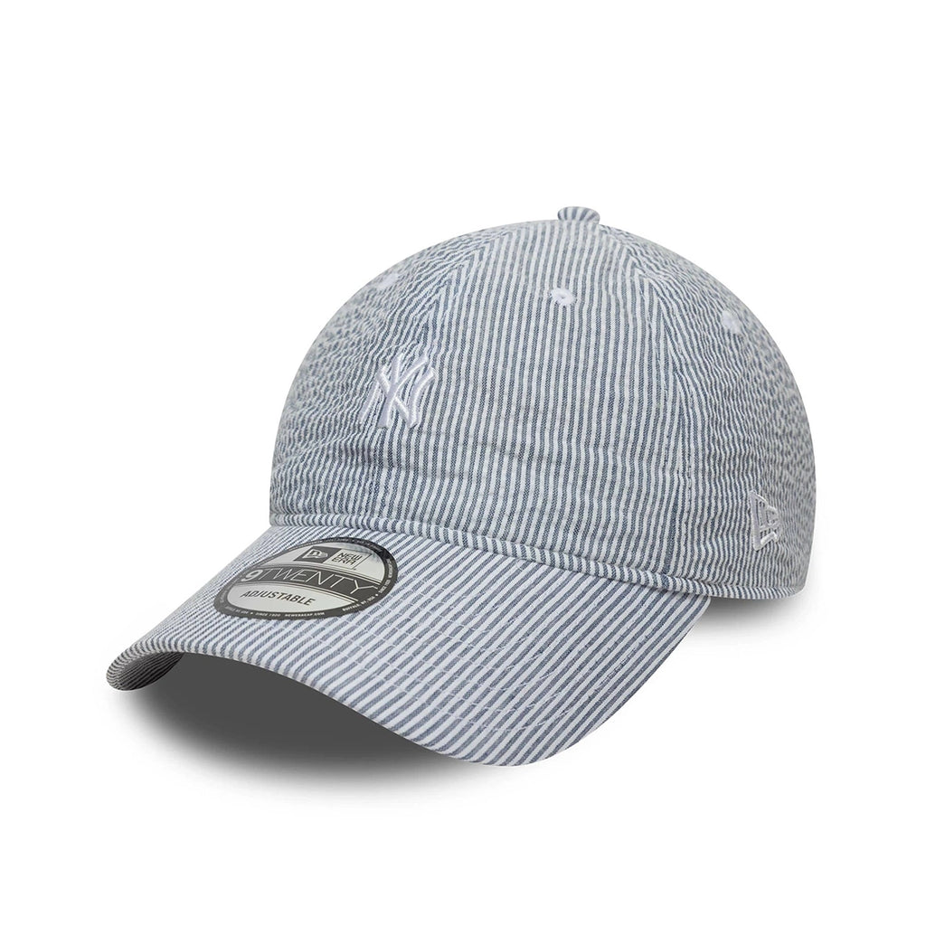 NEW ERA NY Yankees Navy White Seersucker 9TWENTY Cap 60667552
