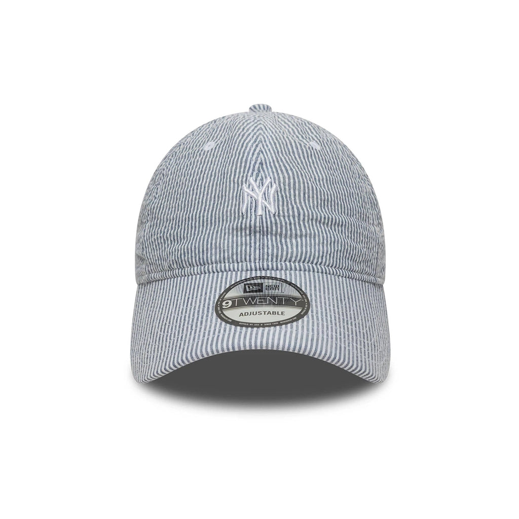 NEW ERA NY Yankees Navy White Seersucker 9TWENTY Cap 60667552