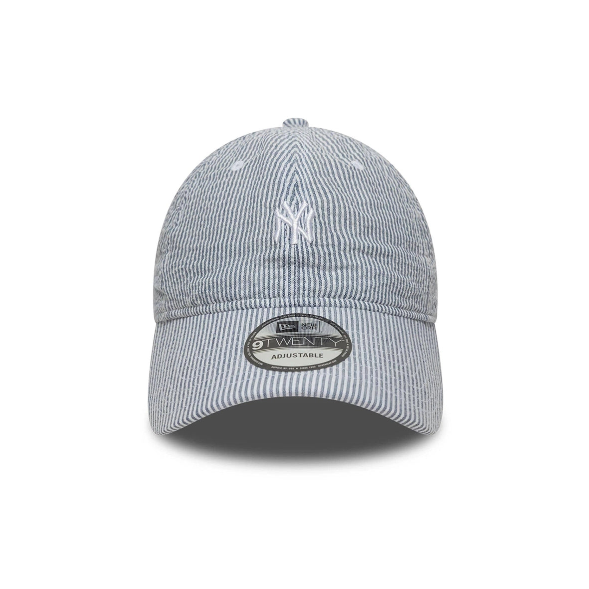 NEW ERA NY Yankees Navy White Seersucker 9TWENTY Cap 60667552