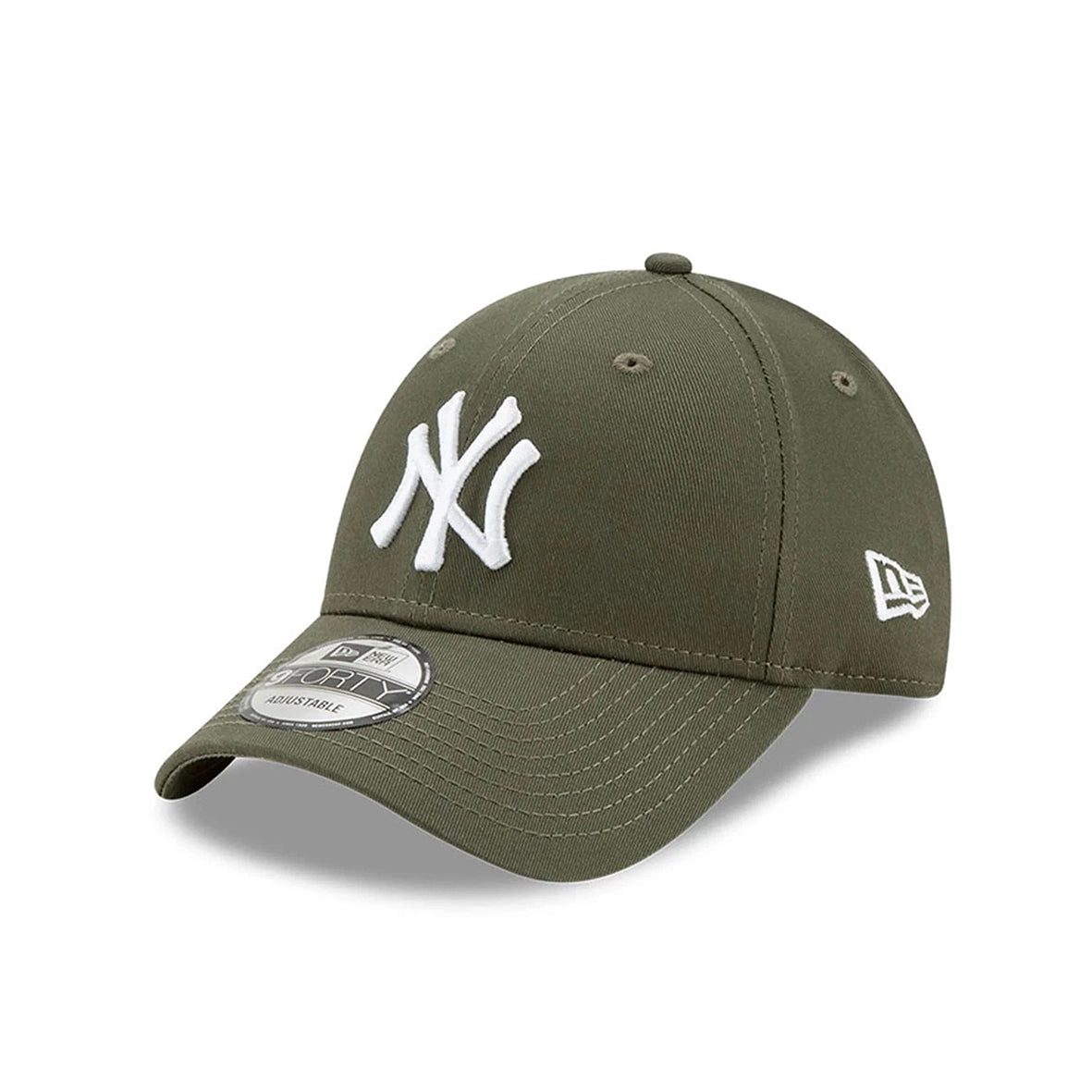 NEW ERA NY Yankees Olive White 9FORTY Cap 80636010