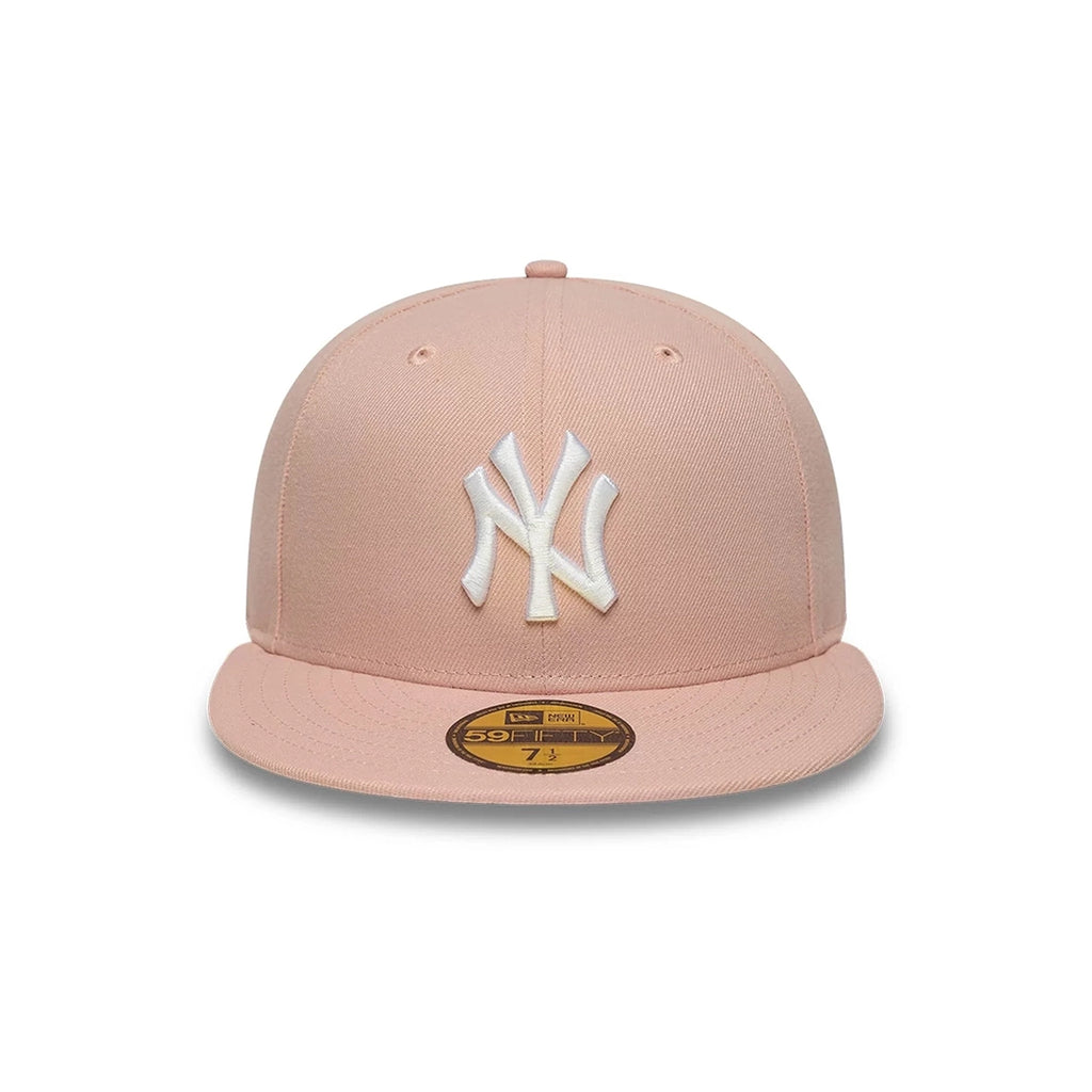 NEW ERA NY Yankees MLB League Essential Pastel Pink 59FIFTY Fitted Cap