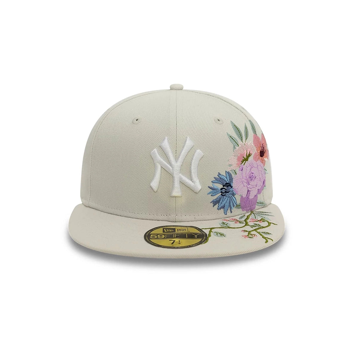 NEW ERA NY Yankees Stone White Floral 59FIFTY Fitted Cap 60577638