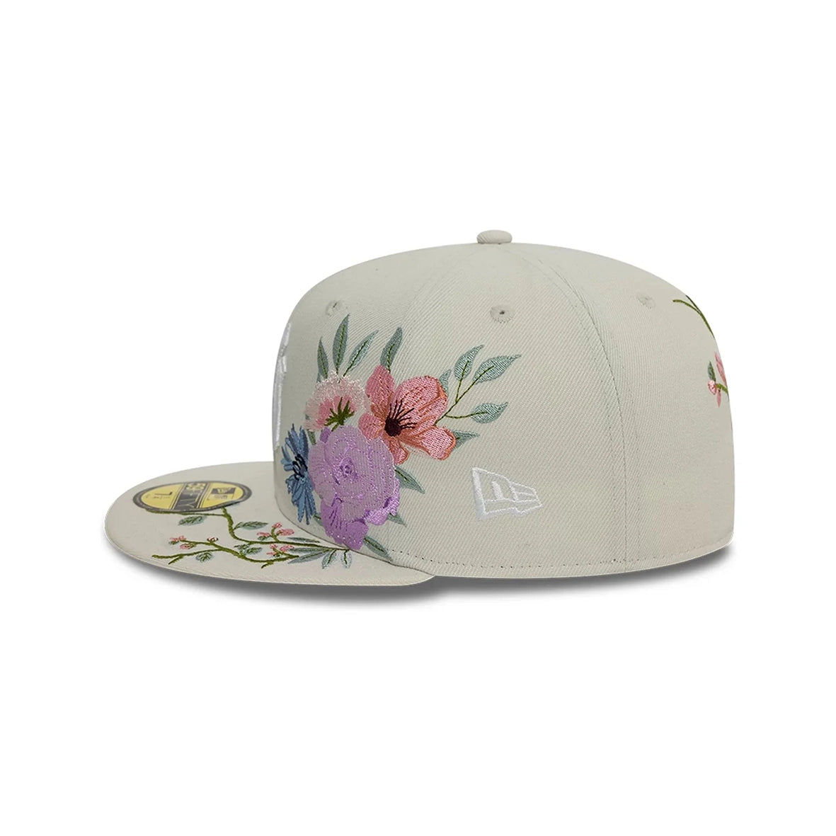NEW ERA NY Yankees Stone White Floral 59FIFTY Fitted Cap 60577638