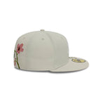 NEW ERA NY Yankees Stone White Floral 59FIFTY Fitted Cap 60577638