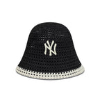 NEW ERA NY Yankees Womens MLB Knitted Black Explorer Bucket Hat 60856287