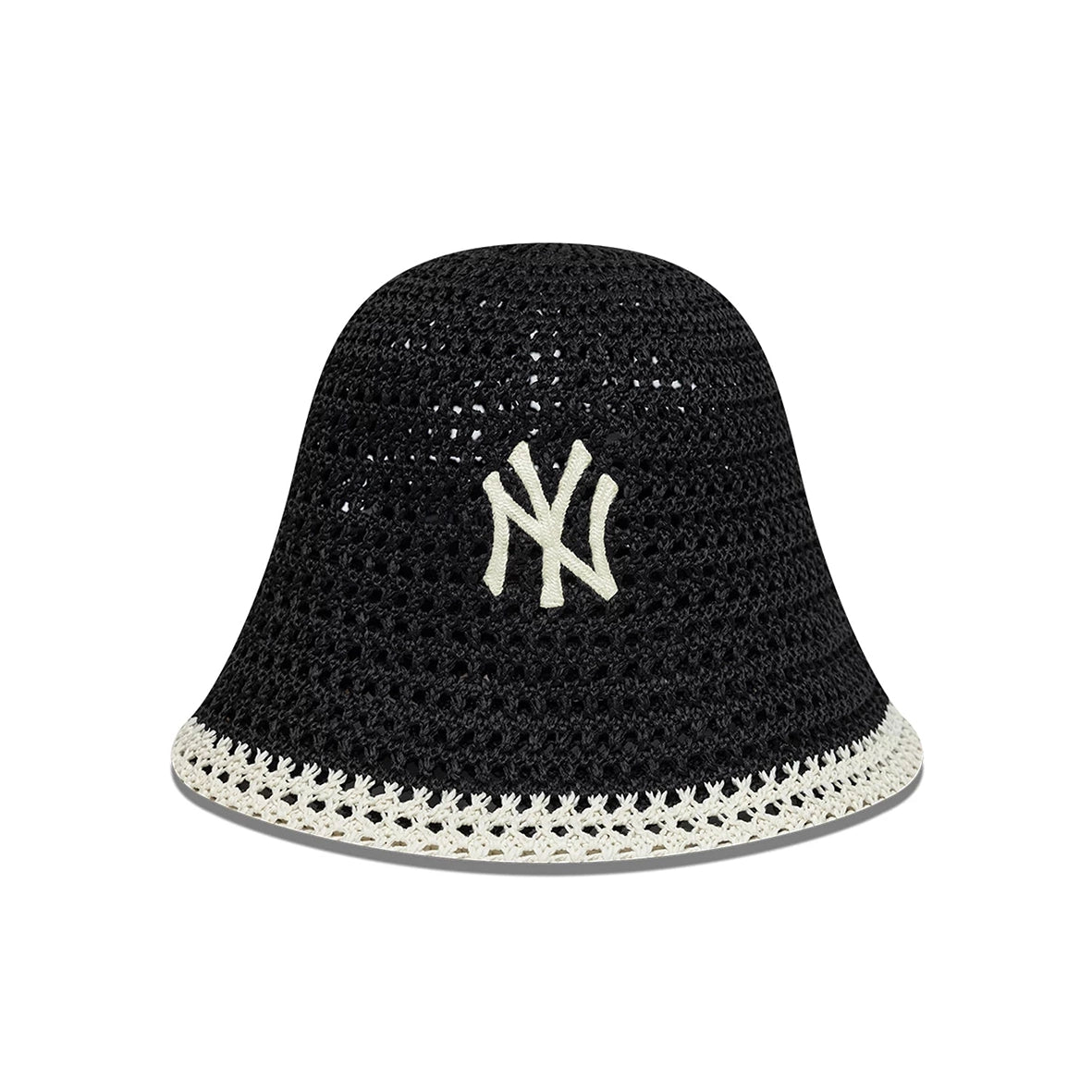NEW ERA NY Yankees Womens MLB Knitted Black Explorer Bucket Hat 60856287