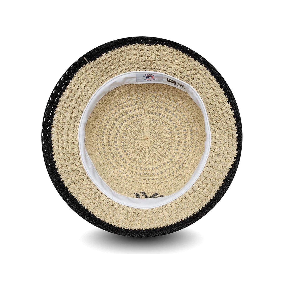 NEW ERA NY Yankees Womens MLB Knitted Light Beige Explorer Bucket Hat 60856308