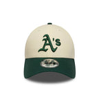 NEW ERA Oakland Athletics Colour Block Cream 9FORTY Adjustable Cap 60595214