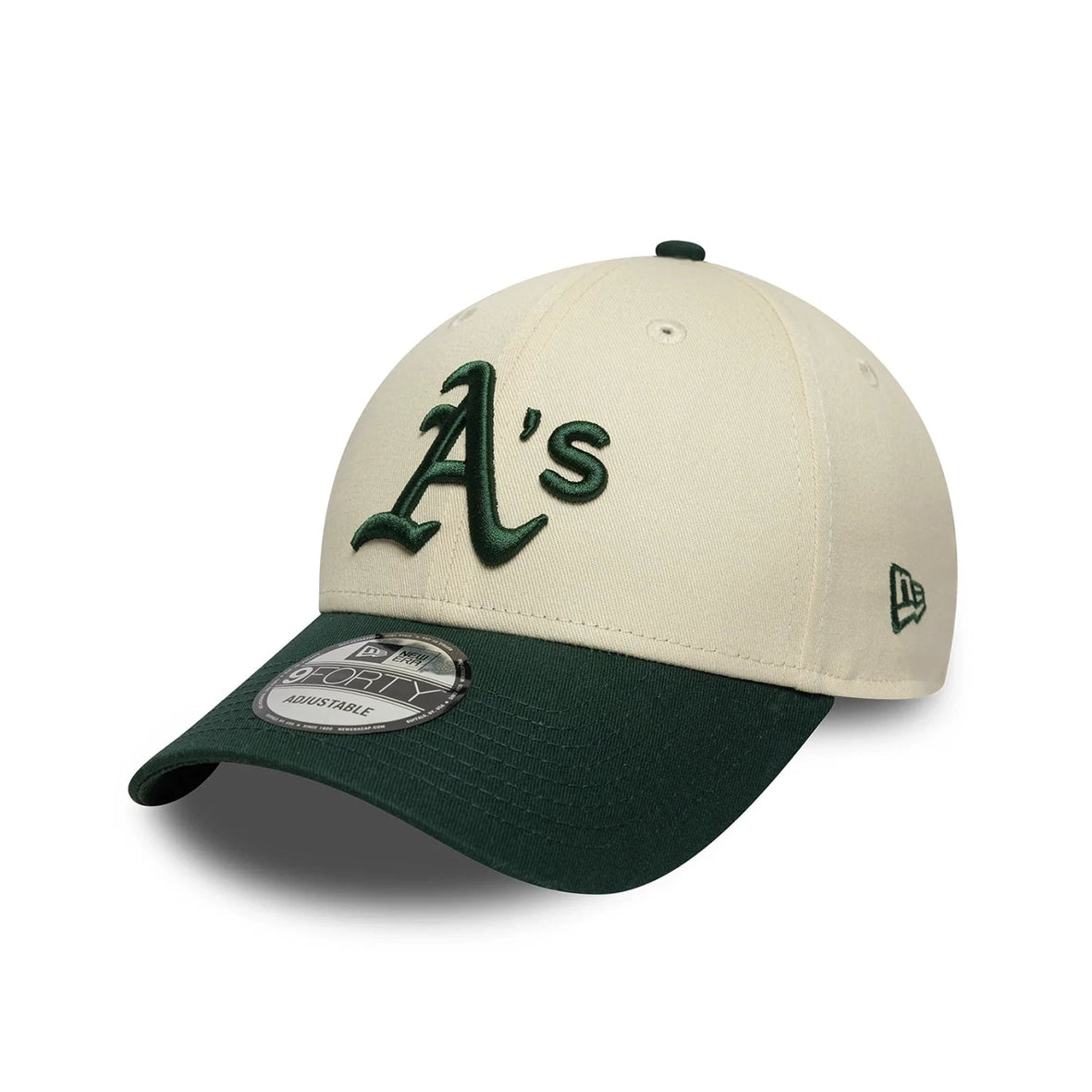 NEW ERA Oakland Athletics Green Colour Block 9FORTY Cap