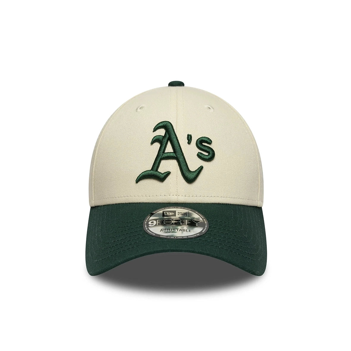 NEW ERA Oakland Athletics Green Colour Block 9FORTY Cap