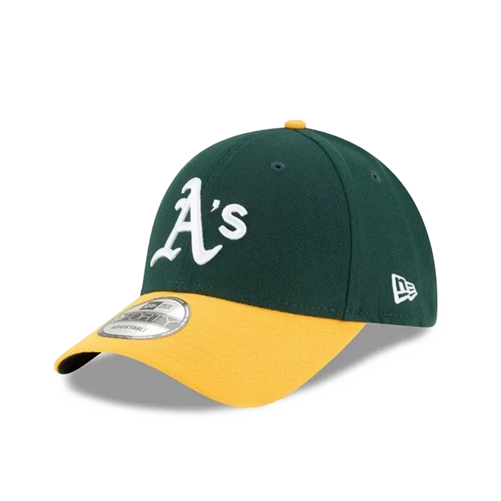 NEW ERA Oakland Athletics Yellow Green 940 Scretch Cap 10047540