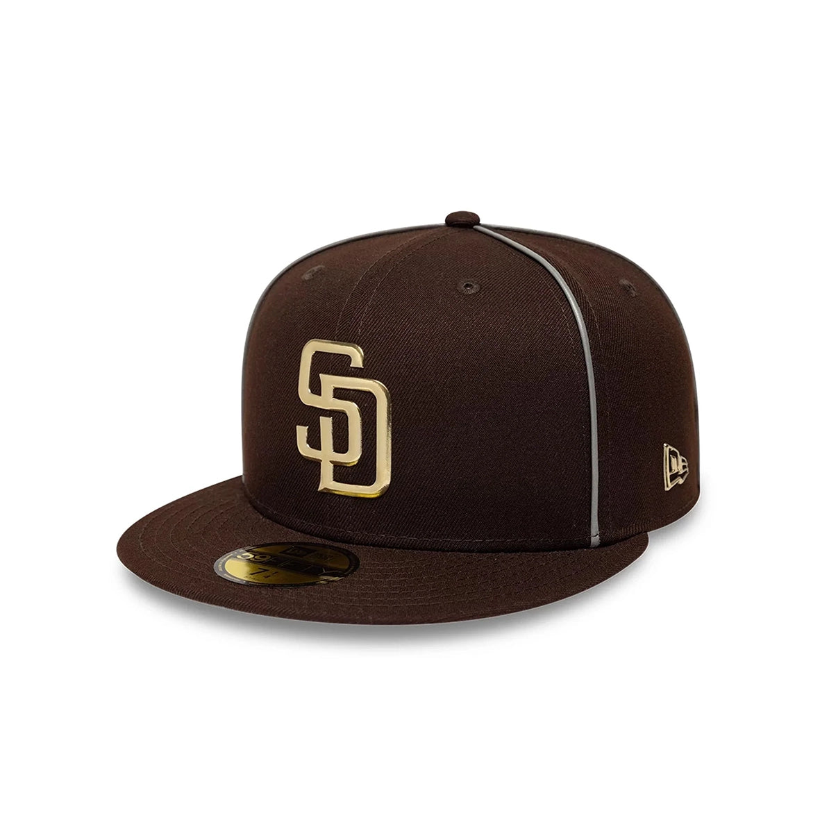 NEW ERA San Diego Padres Hajime Sorayama TPU Brown Gold 59FIFTY Fitted Cap 14952252