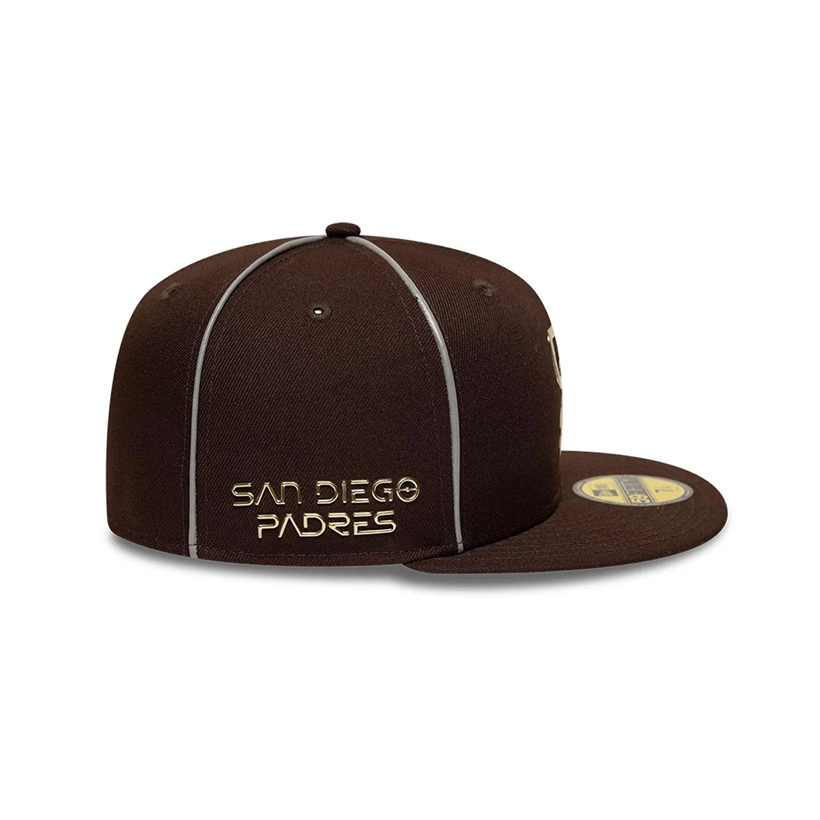 NEW ERA San Diego Padres Hajime Sorayama TPU Brown Gold 59FIFTY Fitted Cap 14952252