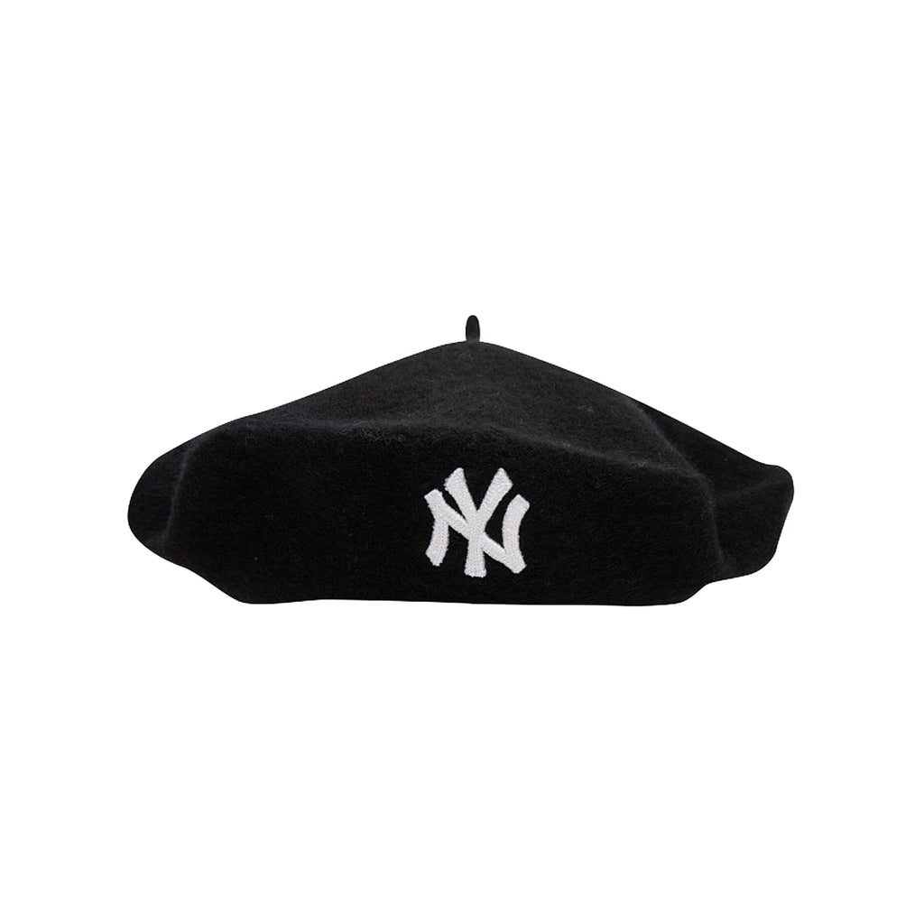 NEW ERA WMNS Wool Beret NY Yankees Black