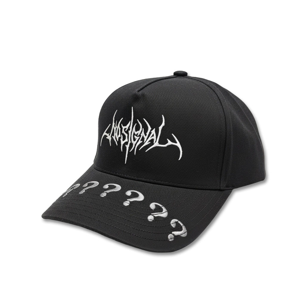 NO SIGNAL ? Goth Cap Black