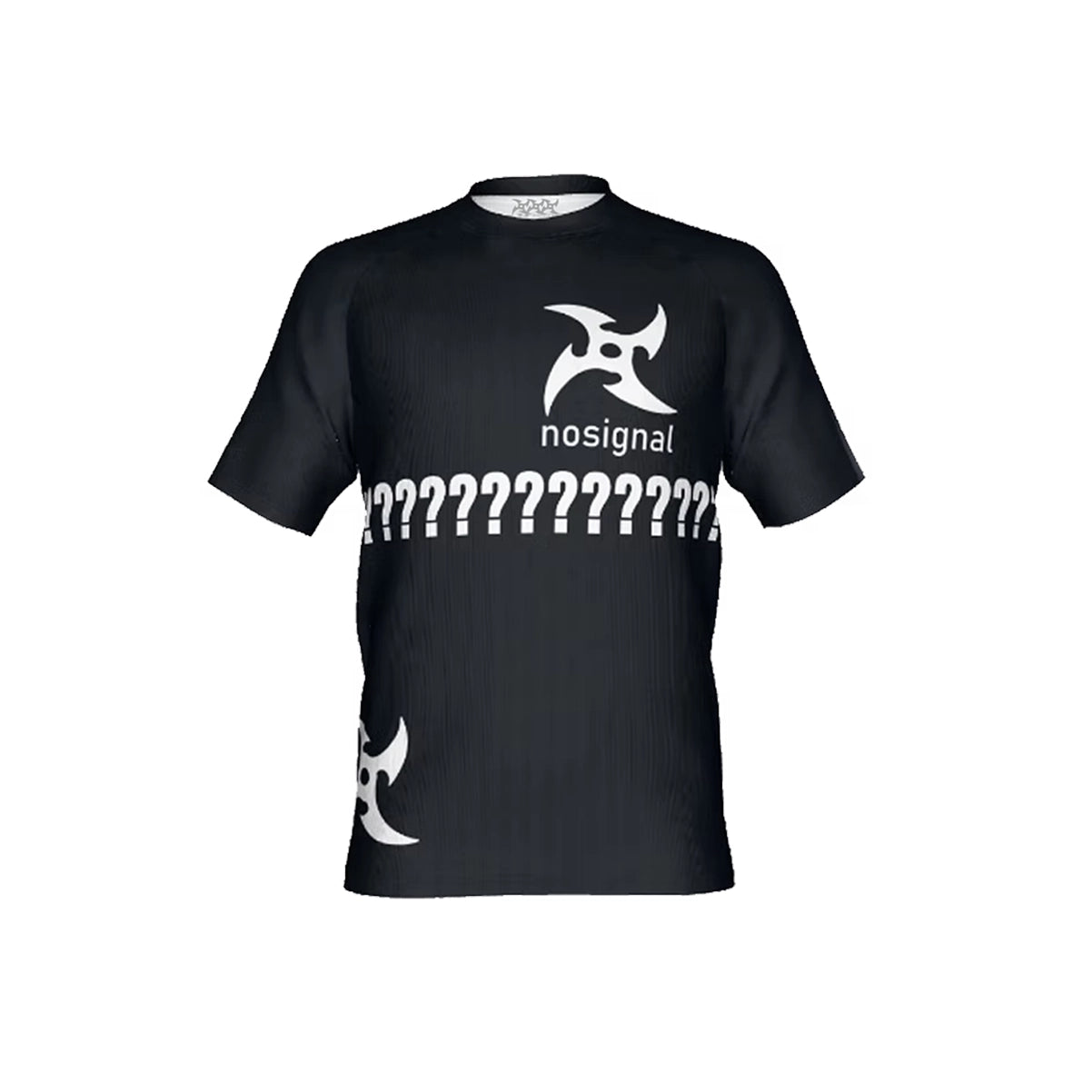 NO SIGNAL ? Digital Soccer T-Shirt Black