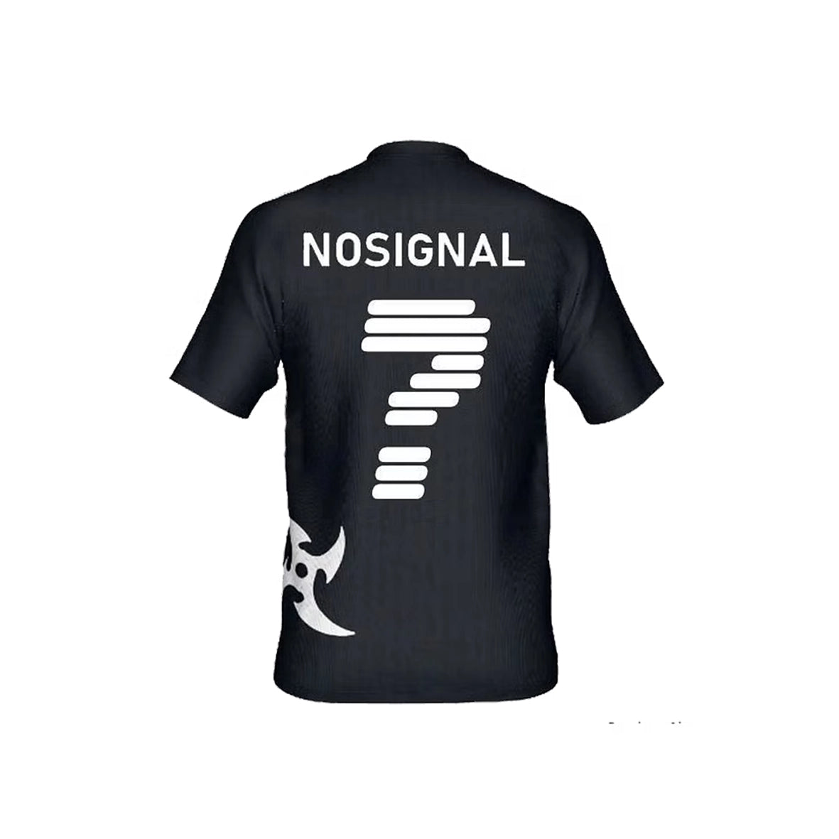 NO SIGNAL ? Digital Soccer T-Shirt Black