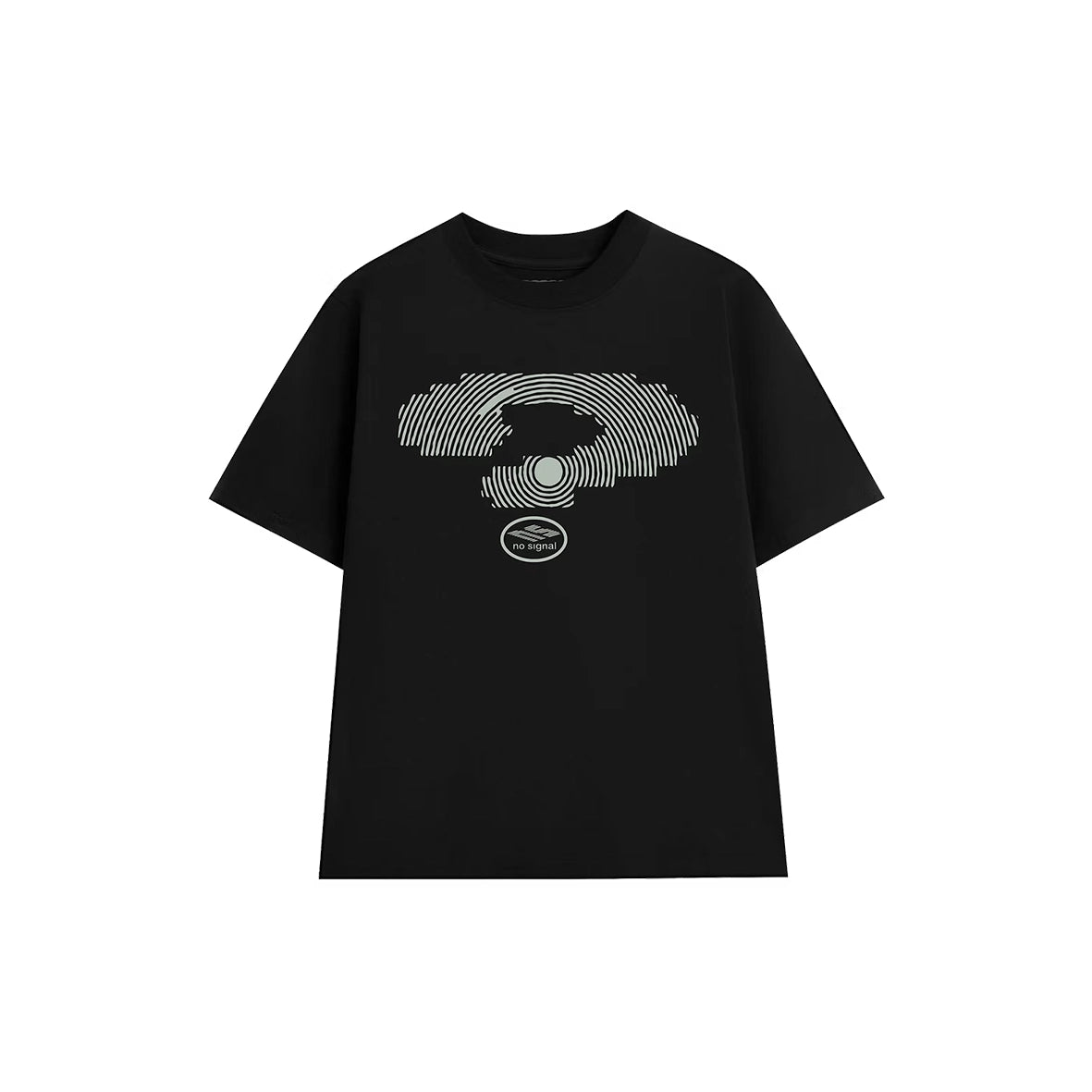 NO SIGNAL ? Digital T-Shirt Black