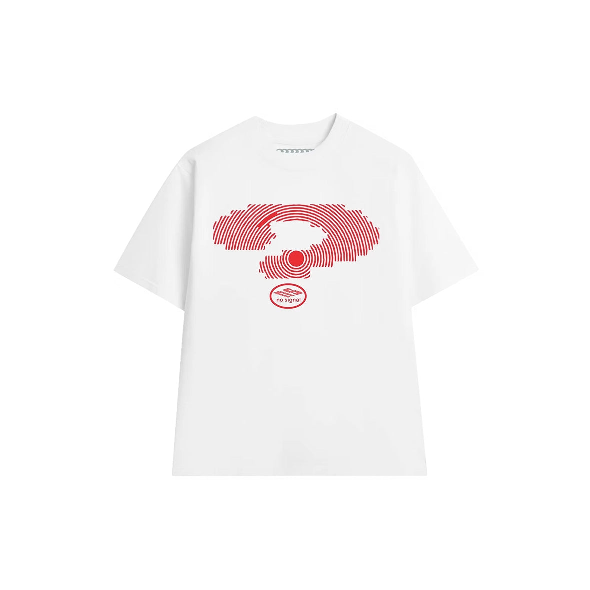 NO SIGNAL ? Digital T-Shirt White