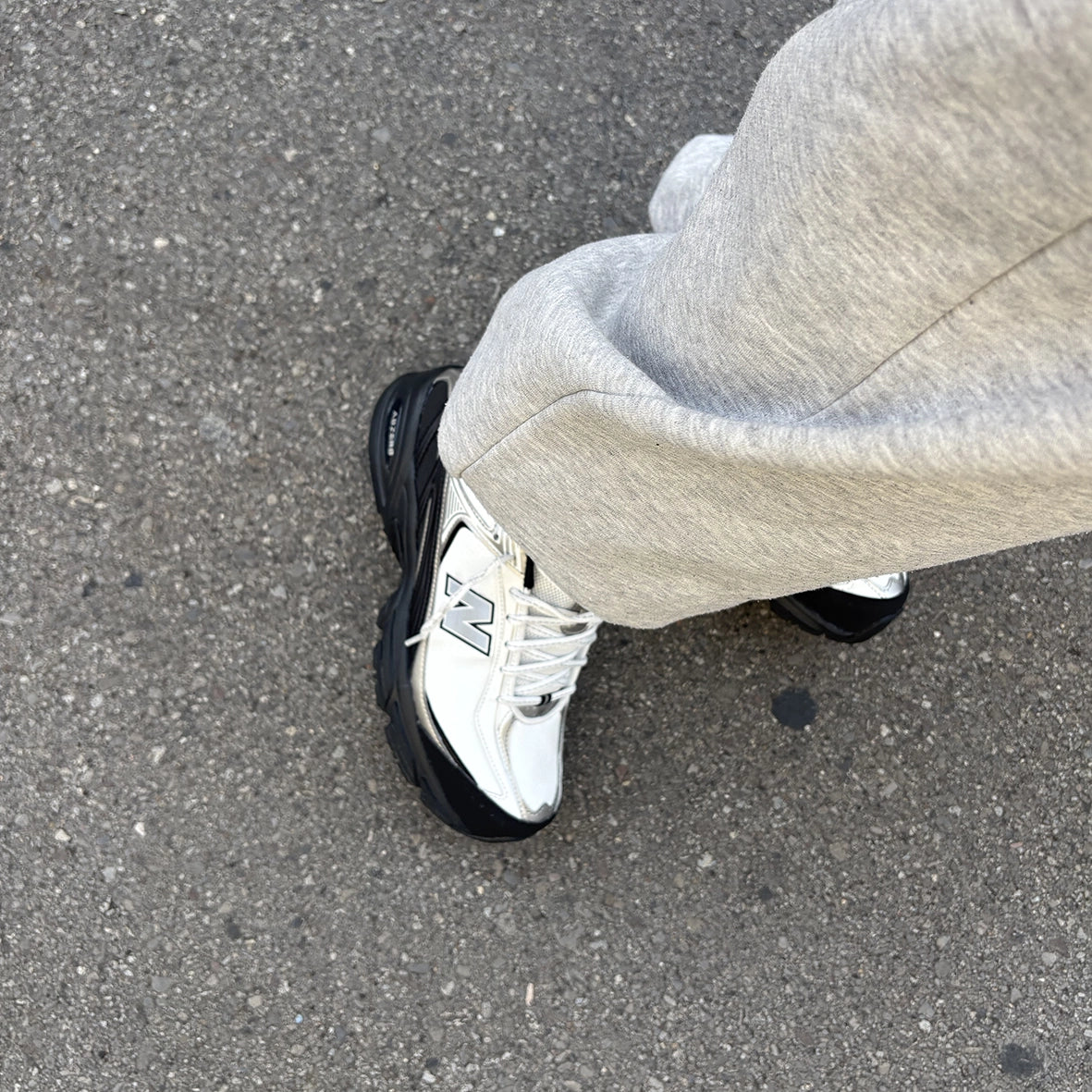 New Balance 509 White Black Silver Metallic U509BW