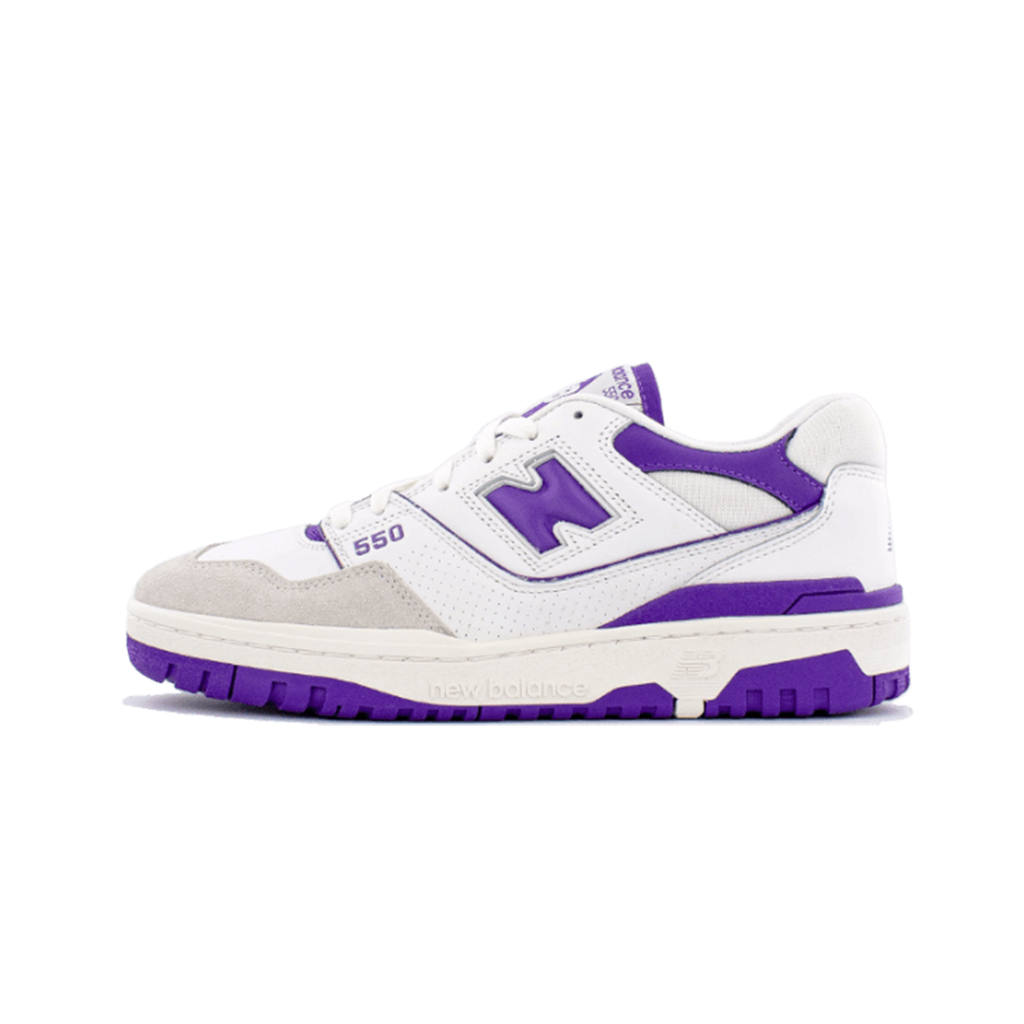New Balance 550 White Purple