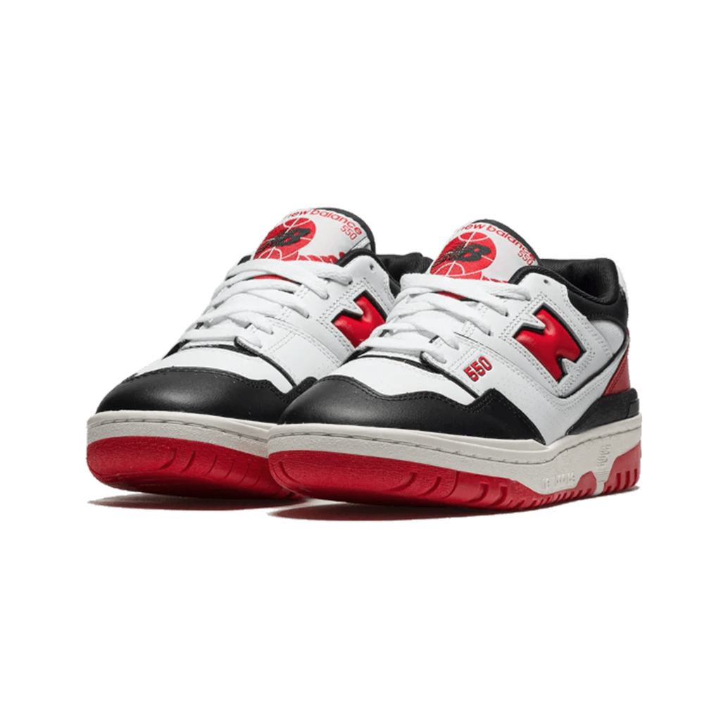 New Balance 550 White Red Black