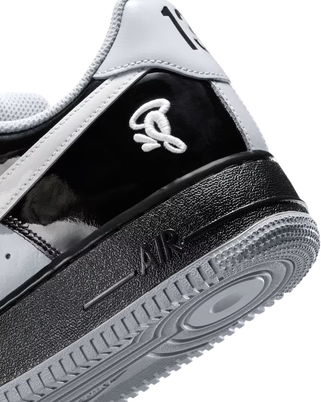 Nike Air Force 1 Low Syna Central Cee Black White Smoke Grey