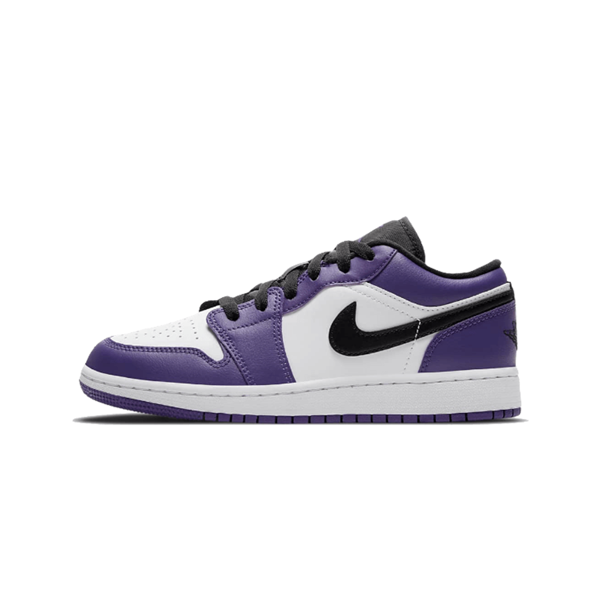 Jordan 1 Low Court Purple White (GS)