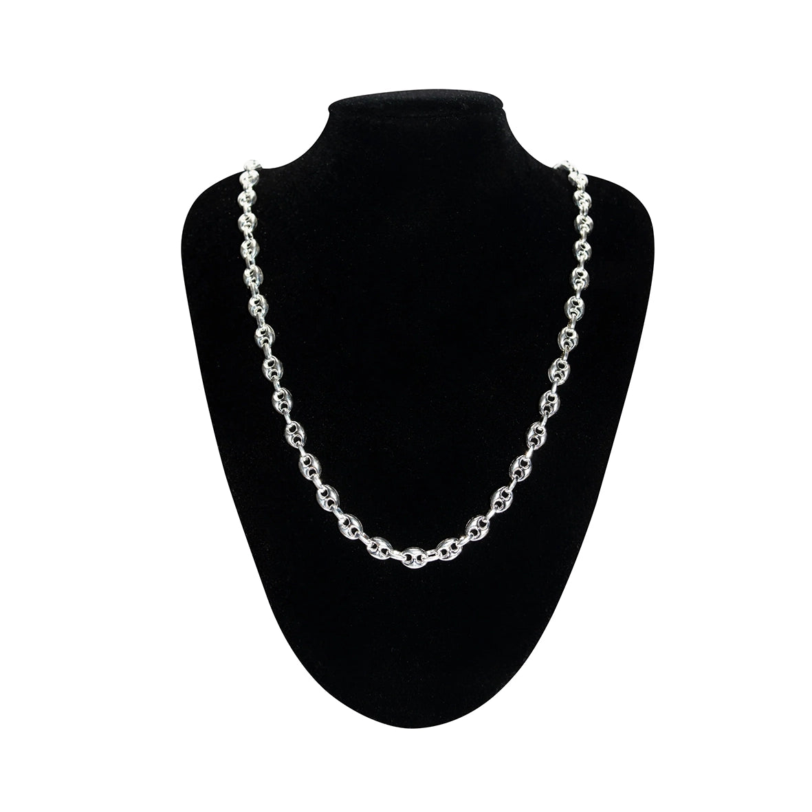 PERK JEWELER Gucci Link Chain Necklace 925 Silver